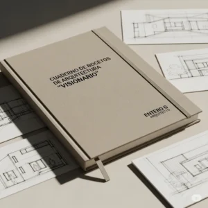 Cuaderno de Bocetos de Arquitectura 'Visionario'